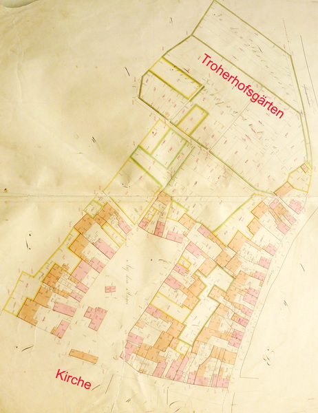 Parzellenkarte Trohe Hof